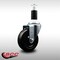 Service Caster 4'' SS Soft Rubber Wheel Swivel 1-3/8'' Expanding Stem Caster SCC-SSEX20S414-SRS-138 - alternate 3